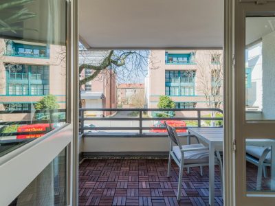 Privater Balkon mit Ausblick – Teil des WOONWOON Apartments