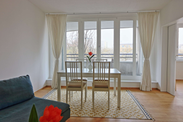 Wohnzimmer - Möbliertes 2-Zimmer-Apartment – Zentral wohnen unweit des Potsdamer Platzes