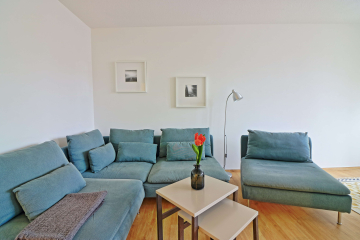 Wohnzimmer - Möbliertes 2-Zimmer-Apartment – Zentral wohnen unweit des Potsdamer Platzes