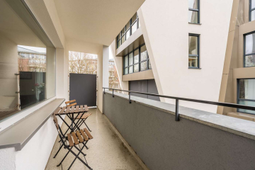 woonwoon-berlin-wohnen-auf-zei - Light-flooded furnished 3-room flat with a view of the countryside