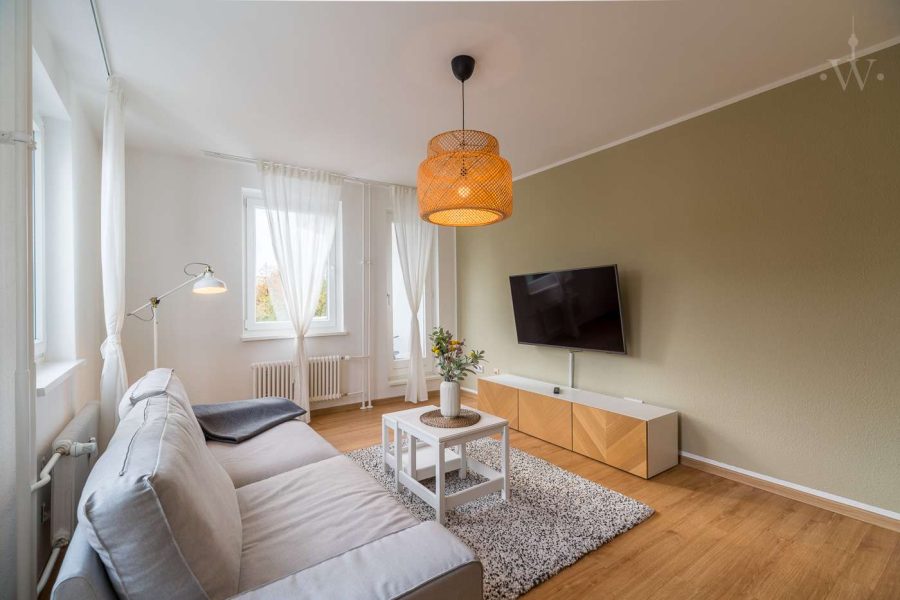 Lichtdurchflutete, stilvoll möblierte 2-Zimmer-Wohnung in zentraler Lage, Stuttgarter Platz, 10625 Berlin, Charlottenburg