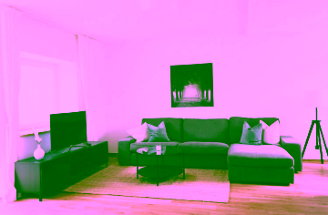 Wohnzimmer - Tolle 3-Zimmer-Wohnung über 3 Etagen mit großer Dachterrasse