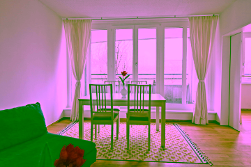 Wohnzimmer - Möbliertes 2-Zimmer-Apartment – Zentral wohnen unweit des Potsdamer Platzes