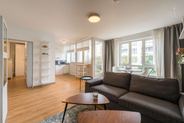 woonwoon-berlin-wohnen-auf-zei - Modern möblierte 1,5 Zimmer-Wohnung im Süden Berlins