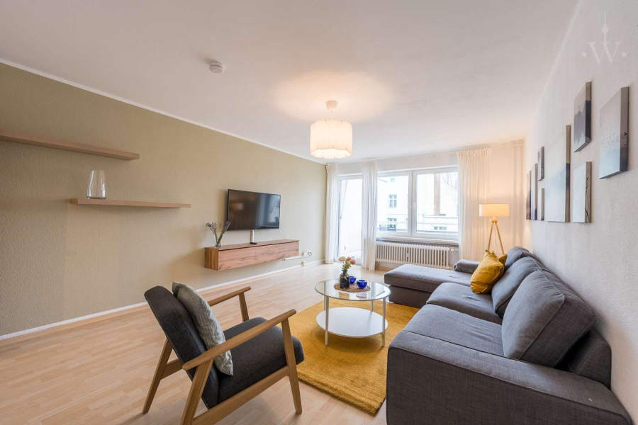 Lichtdurchflutete, moderne 3-Zimmer-Wohnung mit Balkon in Moabit, 10559 Berlin, Tiergarten