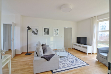Living room - Furnished 2.5-room flat at Checkpoint Charlie