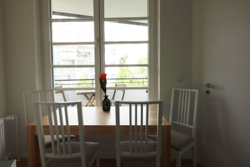 Dining area - Wonderfully furnished 2-room flat in Berlin-Mitte