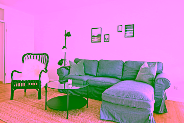 Wohnzimmer3 - Stilvoll möblierte 4 Zimmer Wohnung im Zentrum von Berlin