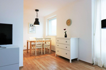 Essbereich - Modern eingerichtete 3-Zimmer-Wohnung fußläufig zum Potsdamer Platz