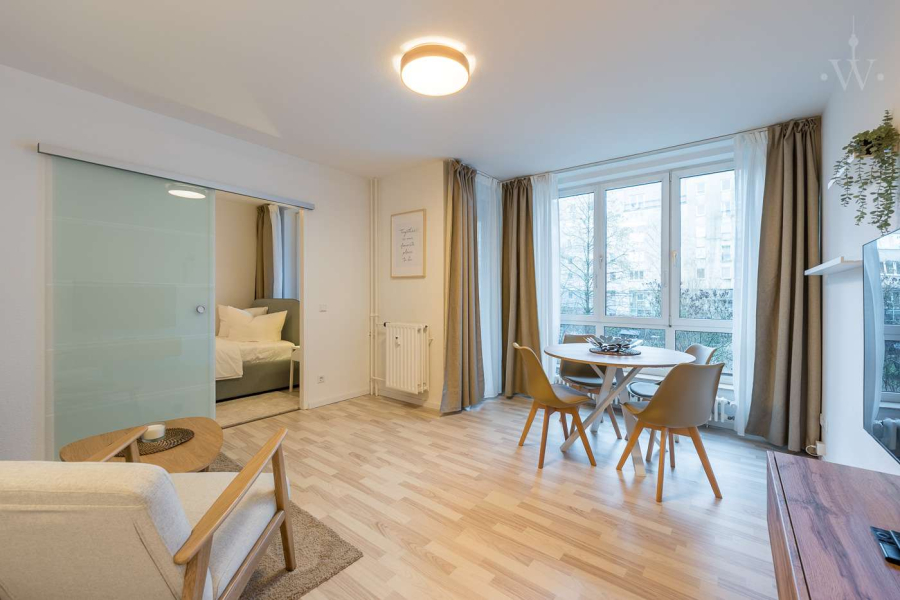 Voll möbliertes 1,5-Zimmer-Apartment an der Spree, Agricolastraße, 10555 Berlin, Tiergarten