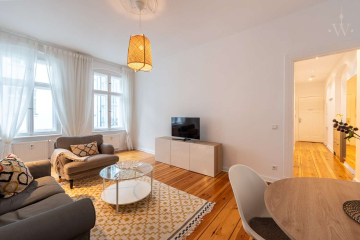 woonwoon-berlin-wohnen-auf-zei - Möblierte 2 Zimmer Wohnung in Prenzlauerberg