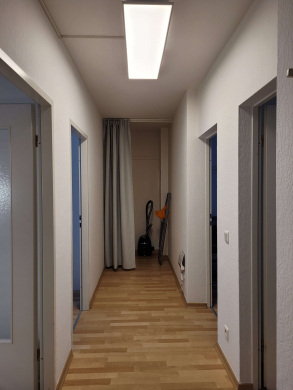 Flur - Unsere moderne 3-Zimmer-Wohnung mit großem Balkon