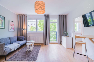 Living room - Chic 1-room flat not far from Volkspark Schöneberg