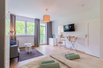 Living room - Chic 1-room flat not far from Volkspark Schöneberg