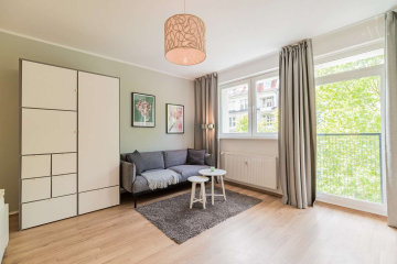 Living room - Chic 1-room flat not far from Volkspark Schöneberg