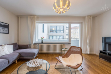 woonwoon-berlin-wohnen-auf-zei - Lichtdurchflutete möblierte 3-Zimmer-Wohnung mit Blick ins Grüne