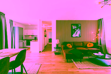 Living room - Charming 3-room flat at Checkpoint-Charlie