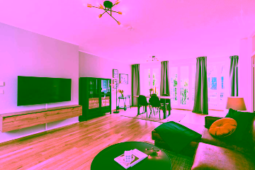 Living room - Charming 3-room flat at Checkpoint-Charlie