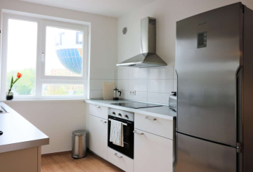 Küche - Helle, möblierte 2-Zimmer-Wohnung im Herzen Berlins