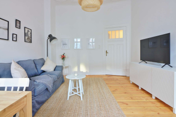 Wohnzimmer - Gemütliche 3-Zimmer-Wohnung im Szenebezirk Prenzlauer Berg