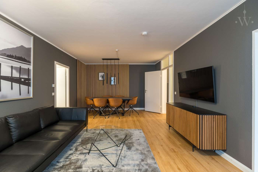 Exklusive 3-Zimmer-Wohnung – möbliertes Apartment in ruhiger Hinterhoflage, Kochstraße, 10969 Berlin, Kreuzberg