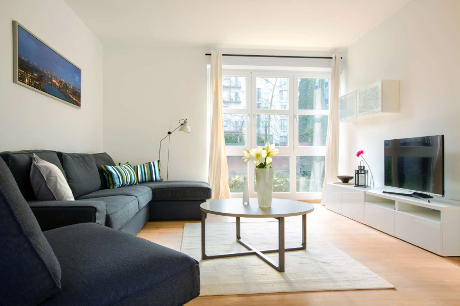 Modern eingerichtete 3-Zimmer-Wohnung in Berlins Mitte, Zimmerstraße, 10969 Berlin, Kreuzberg