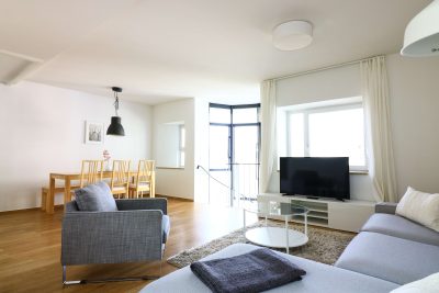 Living and dining area