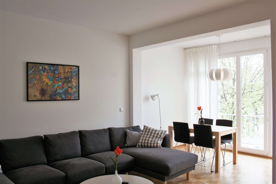 Stilvoll möblierte 3-Zimmer-Wohnung mit Blick auf das Schloss Charlottenburg, Eosanderstraße, 10587 Berlin, Charlottenburg