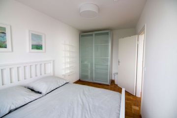 Schlafzimmer - Hochwertig möblierte 3-Zimmer-Wohnung nahe dem Bergmannkiez