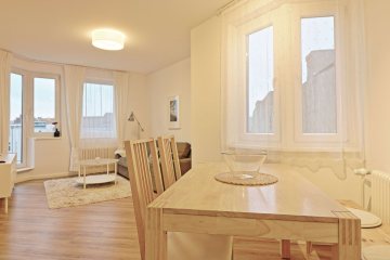 Essbereich - Traumhaft möblierte 3-Zimmer-Wohnung am Stuttgarter Platz