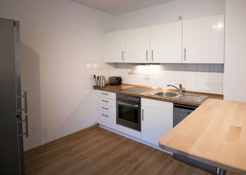Küche - Gemütliche, möblierte 1-Zimmer-Wohnung inmitten Berlins