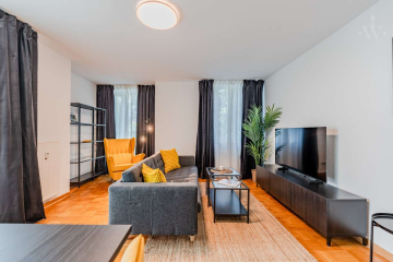 woonwoon-berlin-wohnen-auf-zei - Kreuzberg-Highlight: Modernes Apartment mit viel Platz, frisch renoviert und möbliert!