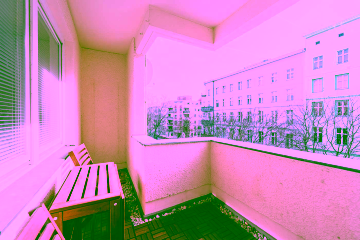 woonwoon-berlin-wohnen-auf-zei - Möblierte 3-Zimmerwohnung mit Balkon am Fritz-Schloß-Park