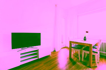 Wohnzimmer - Die gemütlich, voll möblierte 4-Zimmer-Wohnung in ruhiger Wohnlage