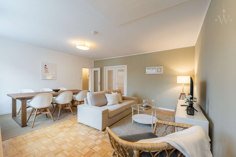 Möblierte 2-Zimmer-Wohnung mit ruhigem Schlafzimmer zum Innenhof, Wilhelmstraße, 10963 Berlin, Kreuzberg