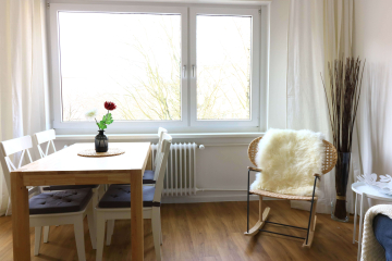Living room - The cosy, fully furnished 4-room flat in a quiet residential area