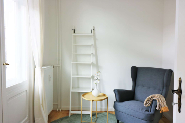 Leseraum - Skandinavisch möblierte 3,5-Zimmer-Wohnung im Szenebezirk Prenzlauer Berg