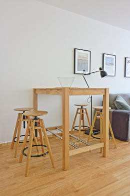 Essbereich1 - Möblierte 4-Zimmer-Wohnung nahe des Potsdamer Platzes