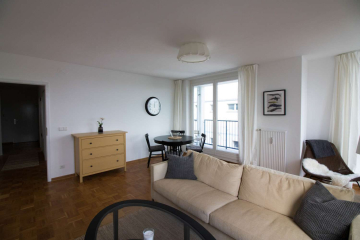 Living room - High-quality furnished 3-room flat near the Bergmannkiez neighbourhood