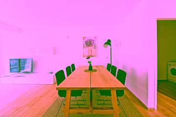 Essbereich1 - 4-Zimmer-Wohnung stilvoll möbliert direkt am Checkpoint Charlie