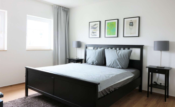 Schlafzimmer - Charmant möblierte 2-Zimmer-Wohnung in Mitte