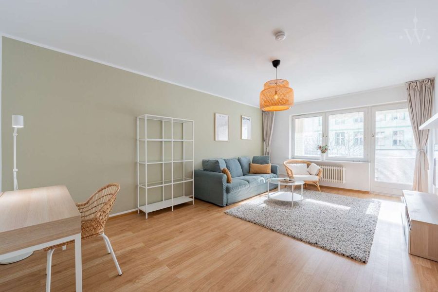 Möblierte 3-Zimmerwohnung mit Balkon am Fritz-Schloß-Park, Dreysestraße, 10559 Berlin, Tiergarten