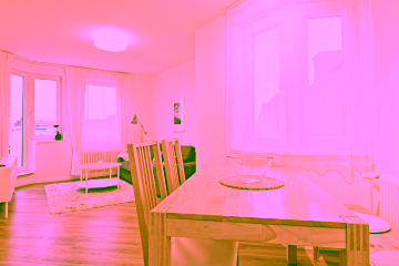 Essbereich - Traumhaft möblierte 3-Zimmer-Wohnung am Stuttgarter Platz