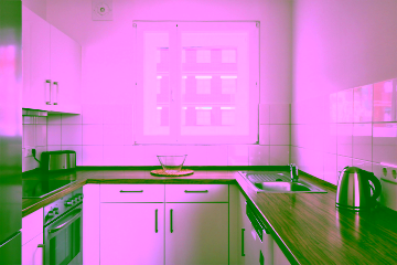 Küche (Beispiel) - Wohnen auf 2 Etagen – mitten in Berlin am Checkpoint Charlie