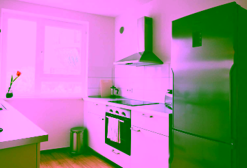 Küche - Helle, möblierte 2-Zimmer-Wohnung im Herzen Berlins