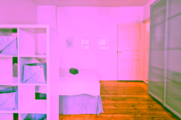 Schlafbereich - Helles, freundliches 1-Zimmer-Apartment in Berlin