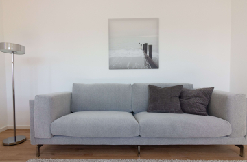 Wohnzimmer - Unsere gemütliche möblierte 2-Zimmer-Wohnung mit sonnigem Balkon