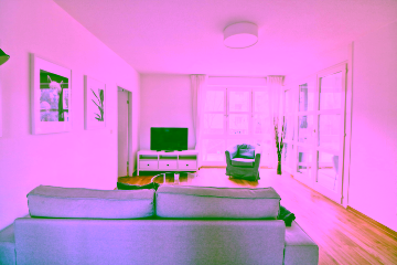 Wohnzimmer 2 - Möblierte 2,5-Zimmer-Wohnung am Checkpoint Charlie