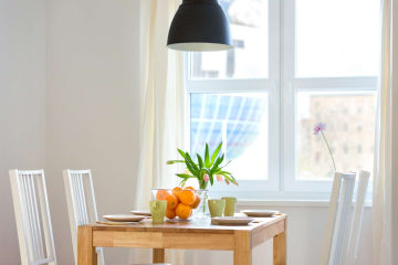 Essbereich - Modern eingerichtete 3-Zimmer-Wohnung in Berlins Mitte