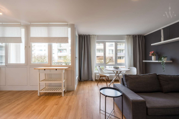 woonwoon-berlin-wohnen-auf-zei - Modern möblierte 1,5 Zimmer-Wohnung im Süden Berlins